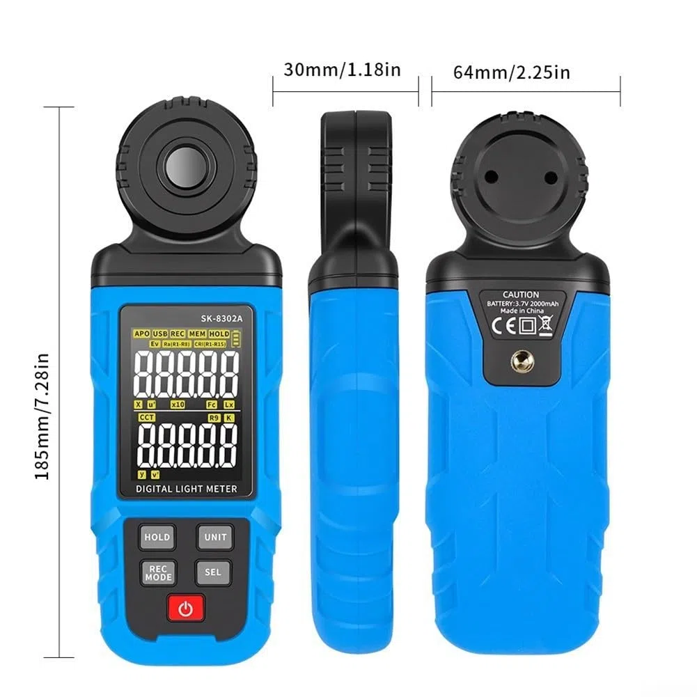 Spektral-Luxmeter 300.000 für lx CCT Messung Spektral-Luxmeter(SK-8302A)