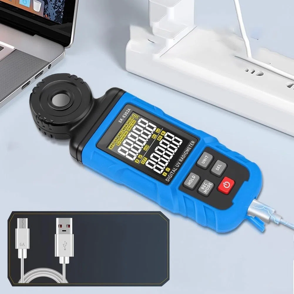 Spektral-Luxmeter 300.000 für lx CCT Messung Spektral-Luxmeter(SK-8302A)