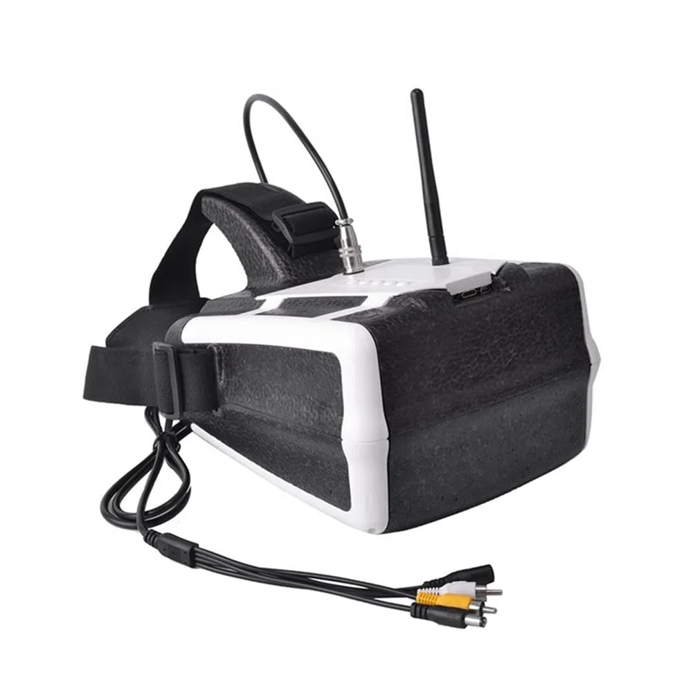 5,8G FPV-Brille 7-Display Empfänger 1280x800 40CH -Kompatible FPV-Video-Brille für FPV-Drohnen EU-Stecker