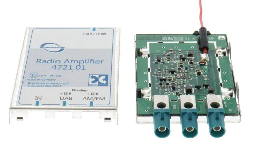 Dietz 41112 - Profi DAB/FM Splitter - DIN/ISO/Fakra/SMA/SMB (Buchse/Stecker)