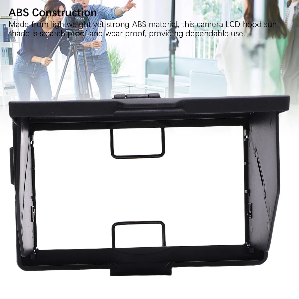 LCD-Kamera-Bildschirmhaube, Sonnenschutz, blendfreie Sucherabdeckung für kompatible Kameras